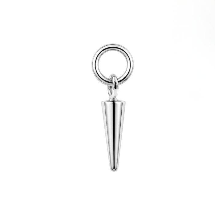 316L Surgical Sleek Spike Dangle Clicker Charm