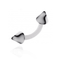 UV White Curved Bar with Printed UV Cone (Pack of 10)