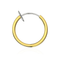 316L Surgical Steel Spring Action Gold Fake Body Jewellery Nose Hoop