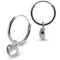 925 Sterling Silver Heart Shape Enamel Filled Fashion Earring