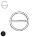 G23 Titanium Nipple Round Clicker Ring - Monster Piercing