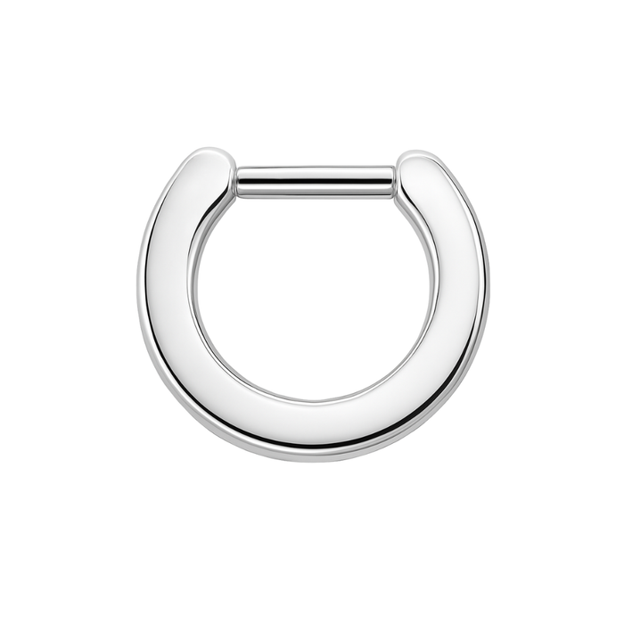 316L Surgical Steel Plain Septum Piercing Clicker
