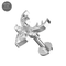 G23 Titanium CZ Jewelled Deer Thread-less Flatback Stud