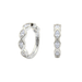 G23 Titanium Bezel Set Linked CZ Hinged Segment Clicker Earrings Nose Pins Monster Piercing United Kingdom