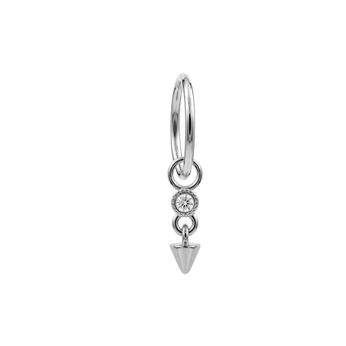 316L Chirurgenstahl Spike Drop Scharnier Clicker