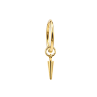 316L Surgical Steel Sleek Spike Drop Hinged Clicker