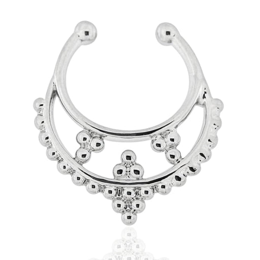 Tribal Crescent Clip-On Septum Ring United Kingdom