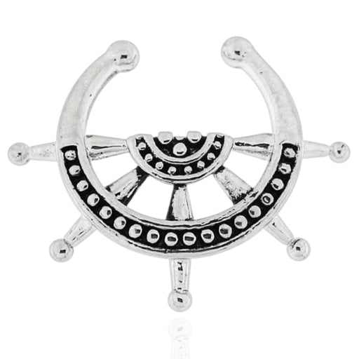 Ship Wheel Clip-On Septum Ring - Monster Piercing
