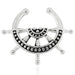 Ship Wheel Clip-On Septum Ring - Monster Piercing