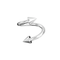 G23 Titanium Horseshoe Twister Barbell