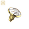 14K Gold CZ Jewelled Internally Threaded Dermal Anchor Top
