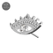 G23 Titanium CZ Jewelled Evil Eye Design Thread-less Push-Fit Top