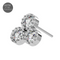 G23 Titanium Jewelled Trio Petal Thread-less Push-Fit Top