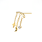 G23 Titanium Celestial Charm Chain Dangling Threadless Labret Accessory Top