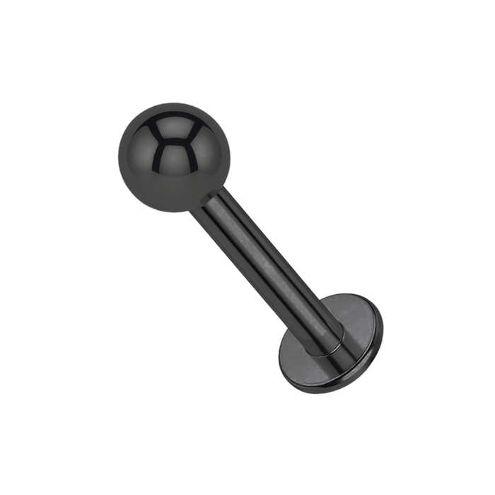 316L Surgical Steel Internally Threaded Ball Top Labret Stud