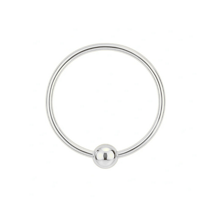 925 Sterling Silver 22G (0.6mm) BCR Nose Ring