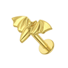 G23 Titanium Bat Threadless Flatback Stud
