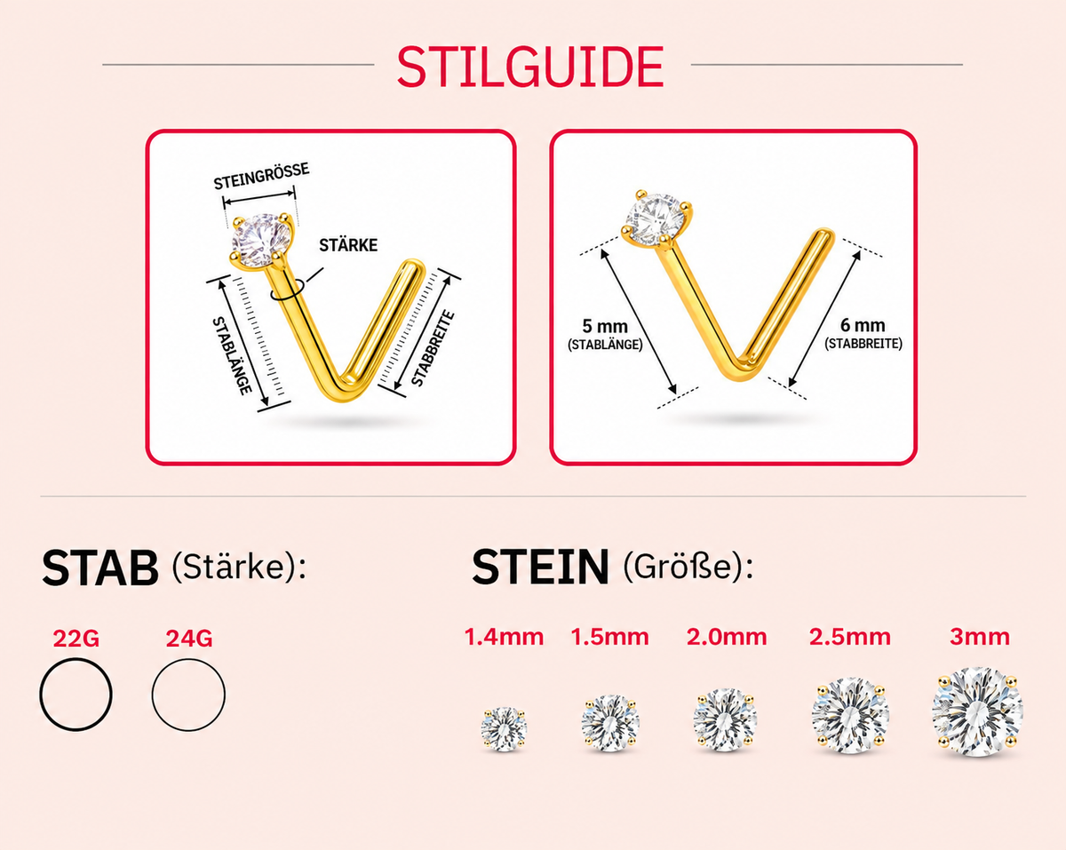 Belly Ring Size Guide