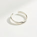 Silver cuff bracelet