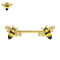 316L Surgical Steel Flying Honey Bee Nipple Bar