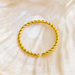 9K Gold Continuous Twister Hoop Nose Ring - Monster Piercing