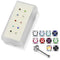 925 Sterling Silver 10pcs CZ Nose Bone Box