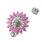 Dangling Flower Belly Bar Ring