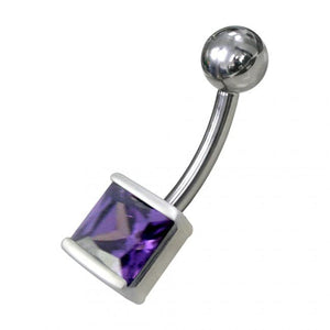 925er Sterlingsilber aufwendig verzierter, unbeweglicher Bauchnabelring