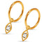 925 Sterling Silver Marquise Drop Hinged Clickers