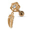 925 Sterling Silver Dream Catcher Cartilage Stud