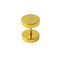 316L Surgical Steel With Gold Anodised Fake Ear Plug