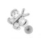 316L Surgical Steel Jewelled Butterfly Cartilage Tragus Piercing Ear Stud
