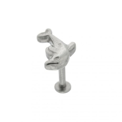 316L Surgical Steel Casting Dolphin Cartilage Stud - Monster Piercing