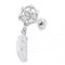 316L Surgical Steel Dream Catcher Ear Stud